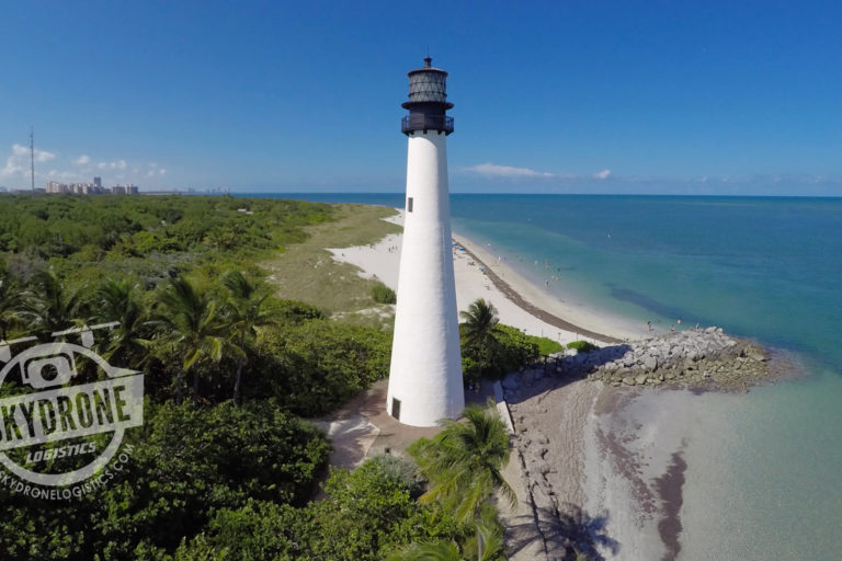 aerial photography lighthouse